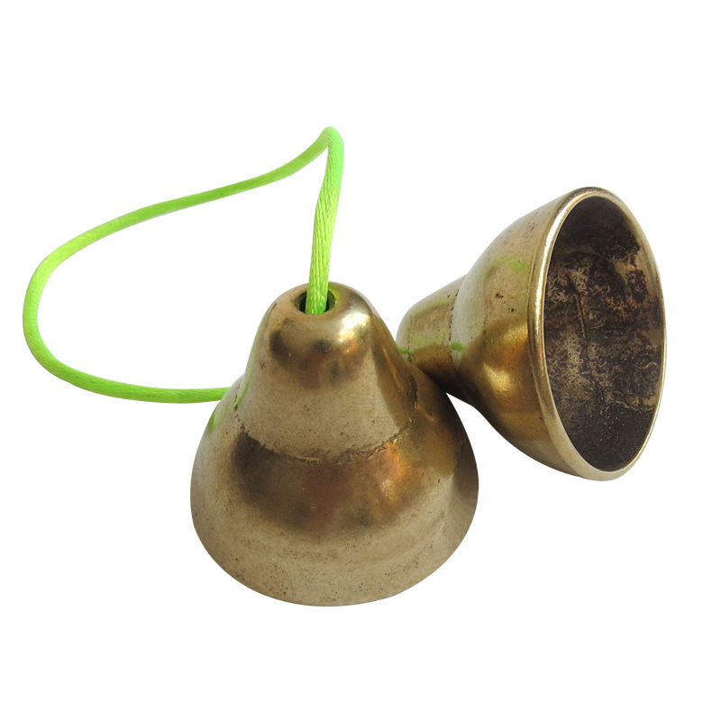 专业碰铃加厚幼儿园小学生中号铃铛碰钟撞钟法器音乐教学打击乐器
