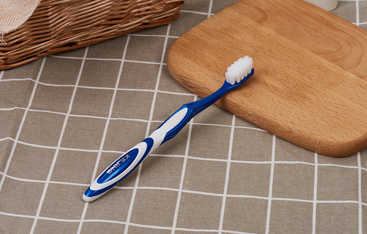 三笑可洁可净万毛牙刷c1628a单只装 成人家用超柔软毛牙刷批发