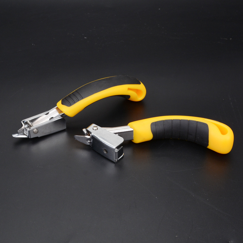 塑胶柄手持式 弧形起钉器 拔钉器 专供维修木工 多功能钉枪起钉器