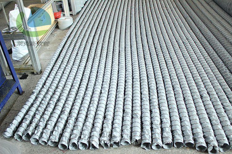 耐400度高温软管 夹式玻璃纤维布通风管 耐高温伸缩软管 排风管