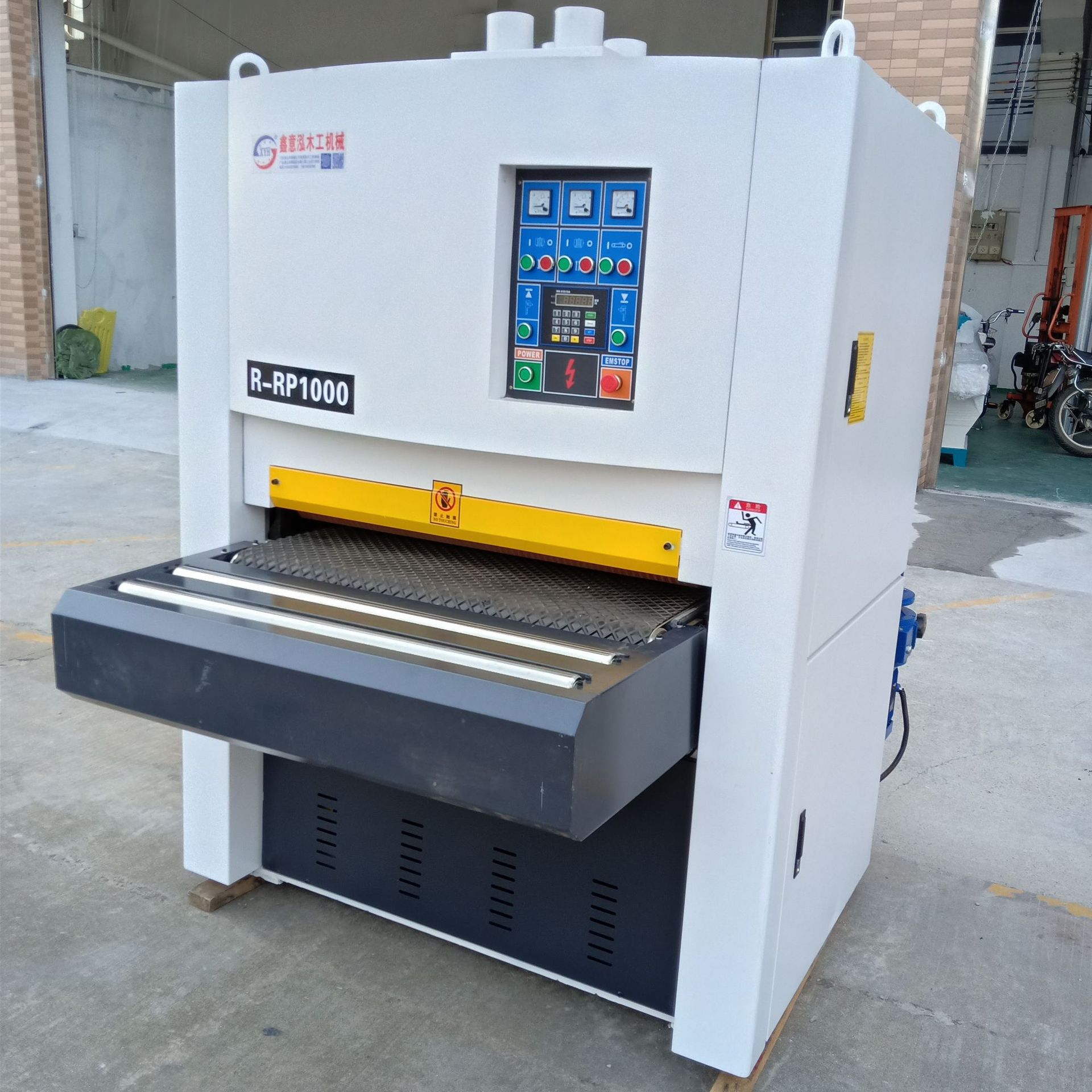 木工砂光机r-rp630/1000 宽带定尺砂光机 木工宽带重型定厚砂光机