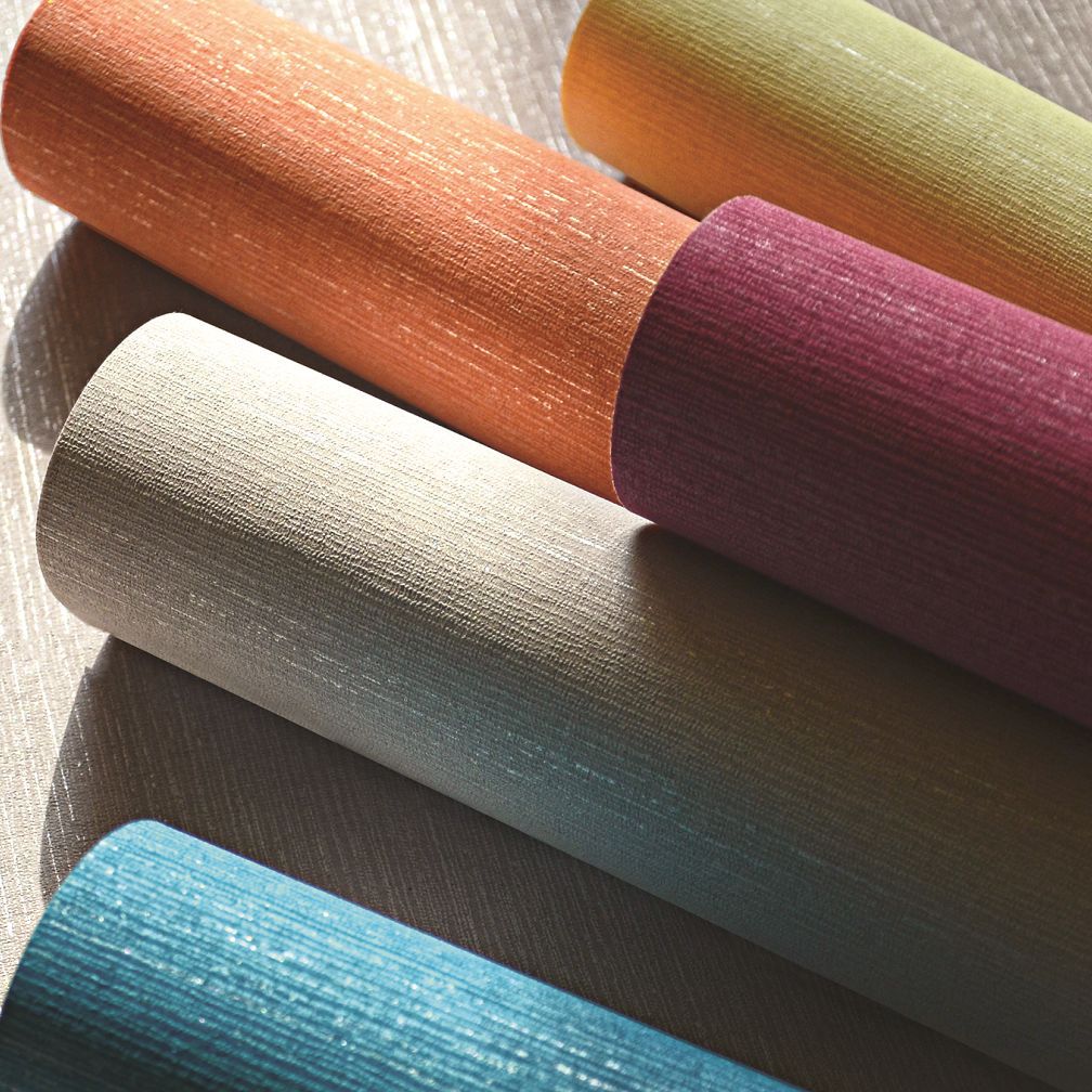 素色墙布无纺无缝壁布竖条纹纱线纯色卧室客厅书房欧美轻奢家装