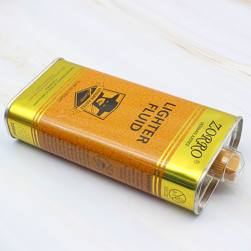 佐罗z212金色大瓶煤油 355ml精品煤油打火机耗材 家用分享装燃油