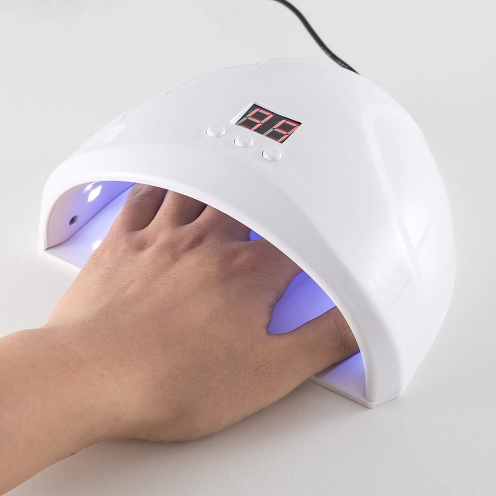 跨境专供 36w美甲光疗机 usb供电甲油胶指甲烤灯 uv/led美甲机器