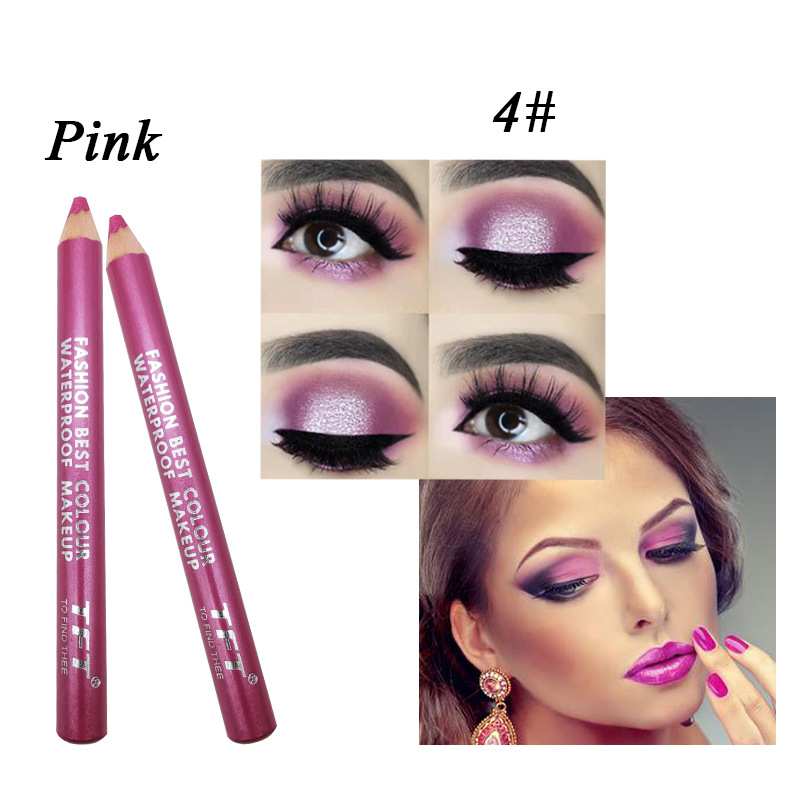TFT Foreign Trade New Product Eyeliner Pen with Pencil Sharpener Lipstick Pen Lip Liner Factory Direct Sales
