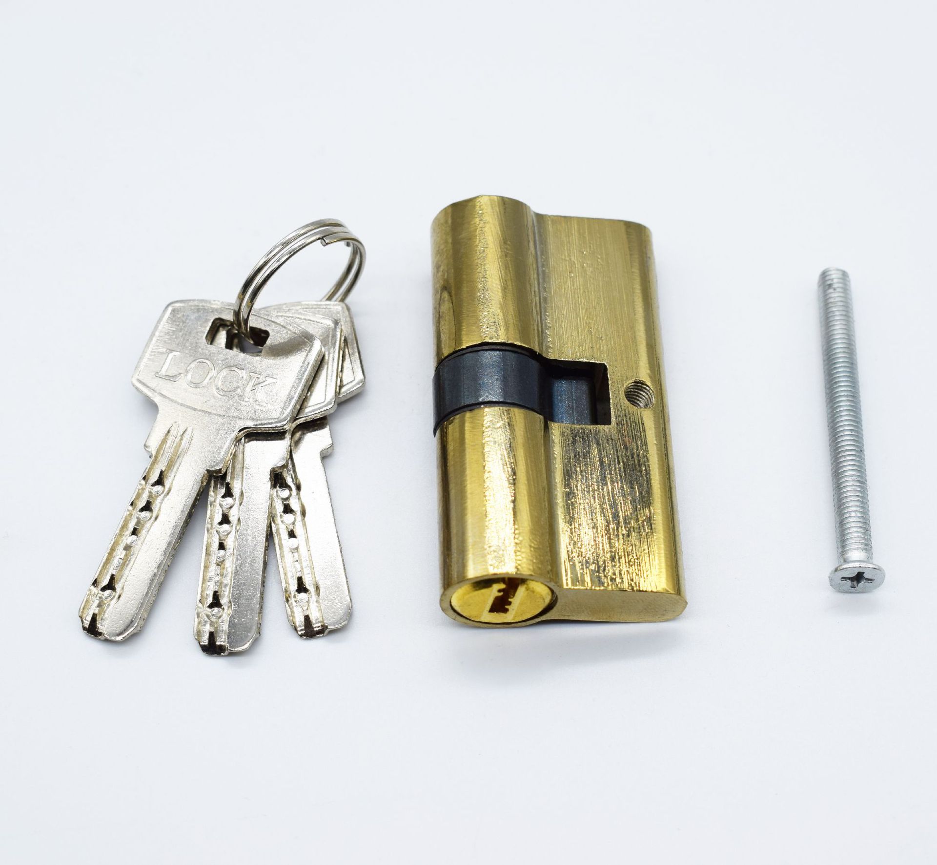 浦江厂家直销 70mm防盗门大门锌合金锁芯 防盗防撬