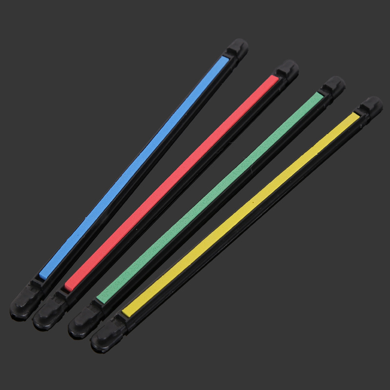 批发鱼竿手竿绕线卡长条形鱼杆线板手竿线板缠绕渔线器竿收线卡