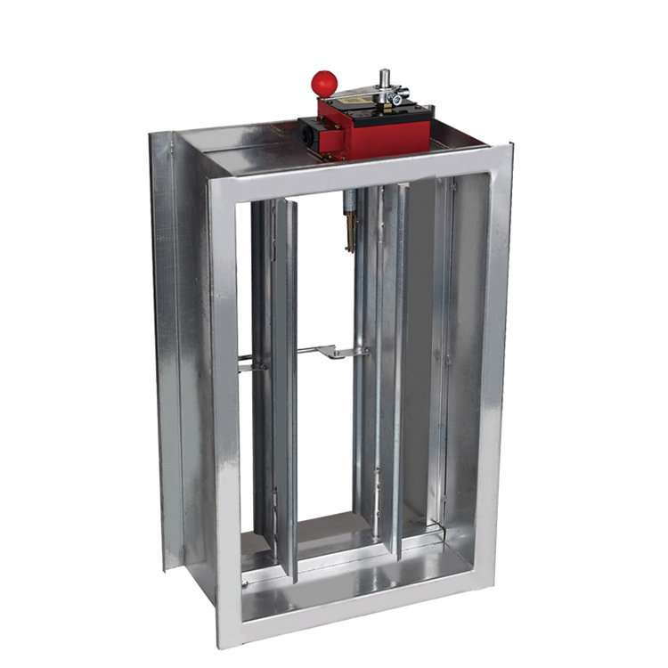 消防排烟防火阀280℃70℃通风设备镀锌板自动常开电动风管防火阀