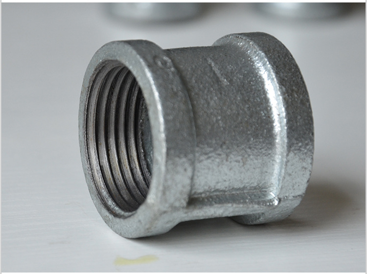 消防玛钢管件热镀锌管古内丝直接水暖管件外接头燃气管道配件管箍