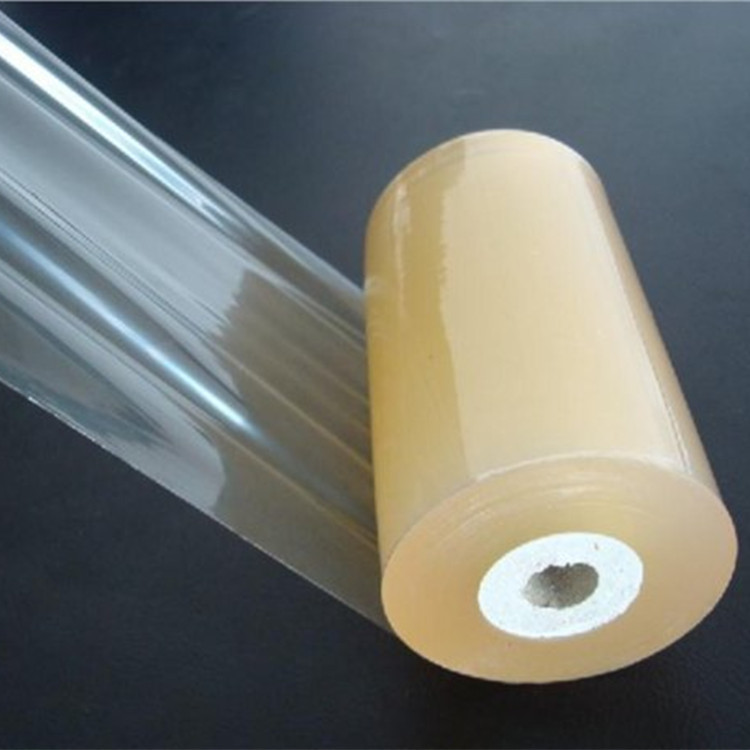生产白色pvc拉伸缠绕膜电线膜自粘膜管材包装膜可定做