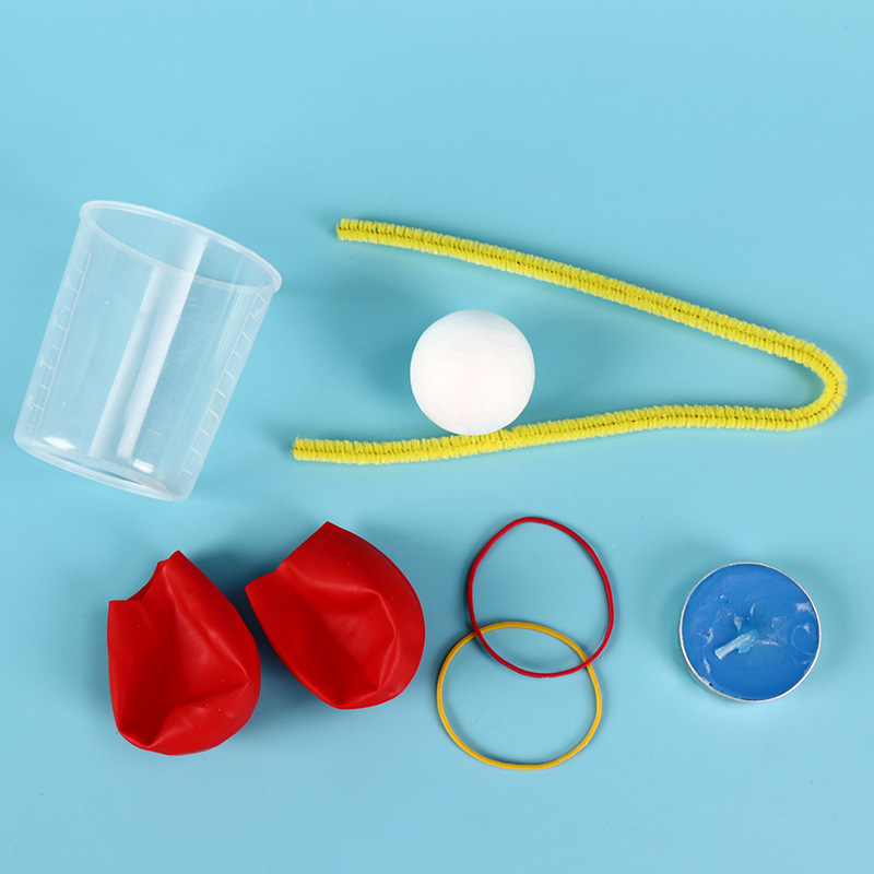 小学科幼儿园学实验材料空气炮儿童趣味物理实验科教玩具小制作