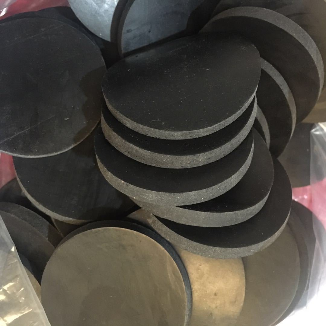 加厚卷材减震橡胶垫减震缓冲垫块家具脚垫硅橡胶支座 减震缓冲块