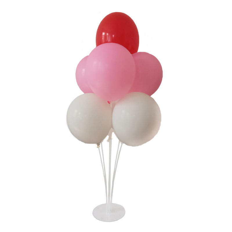 气球桌飘展示架 婚庆派对会场氛围布置底座杆子支架 可拆卸桌飘