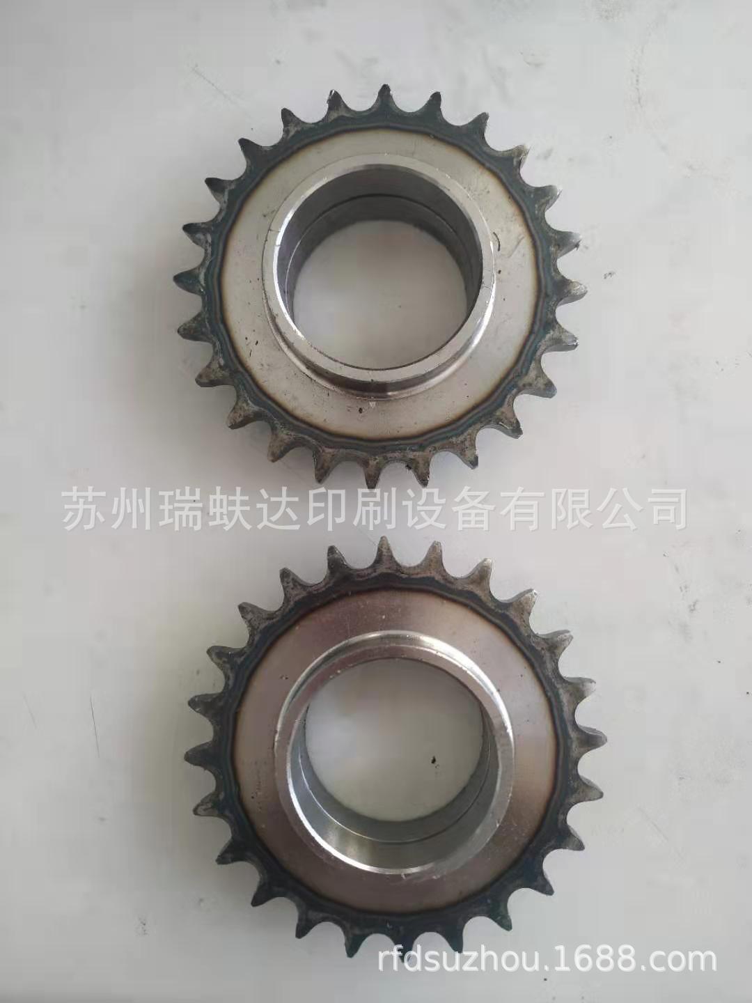 海德堡骑钉龙st100尾部链条传动齿轮