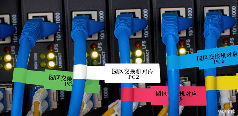 新博不干胶p型线缆标签 a4光纤打印纸类标签7型 机房网线标签贴纸