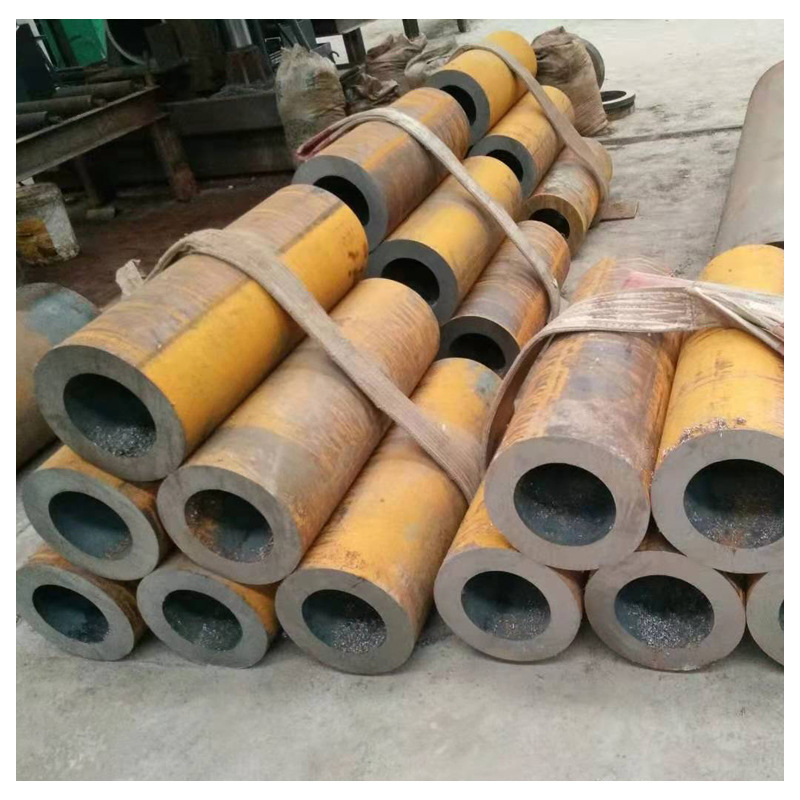 厚皮管切割零售 泵阀用 大口径 厚壁无缝钢管 碳钢钢管 现货供应