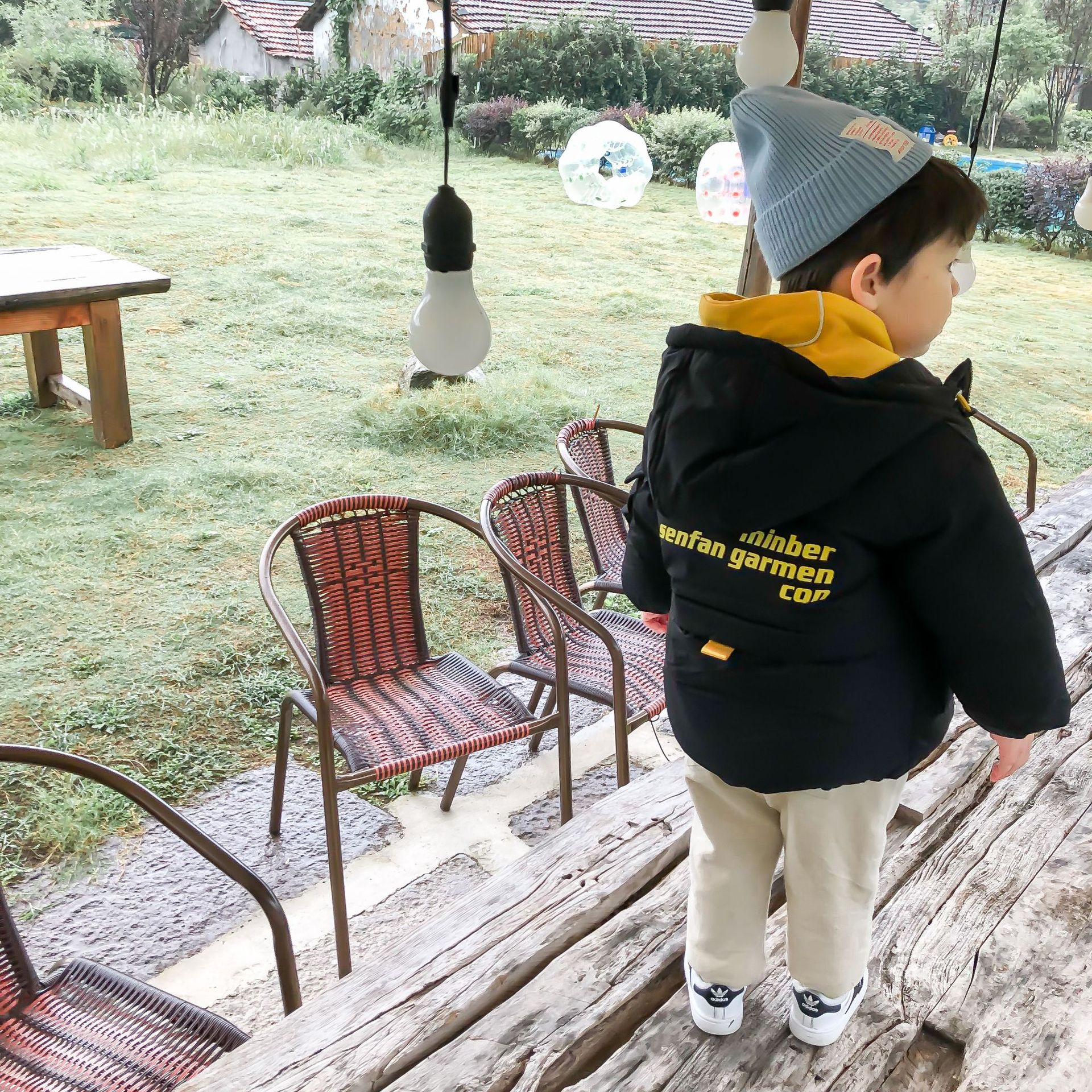 萌芽宝宝冬季韩版羽绒服 女童中长款白鸭绒外套 品牌童装尾货走份