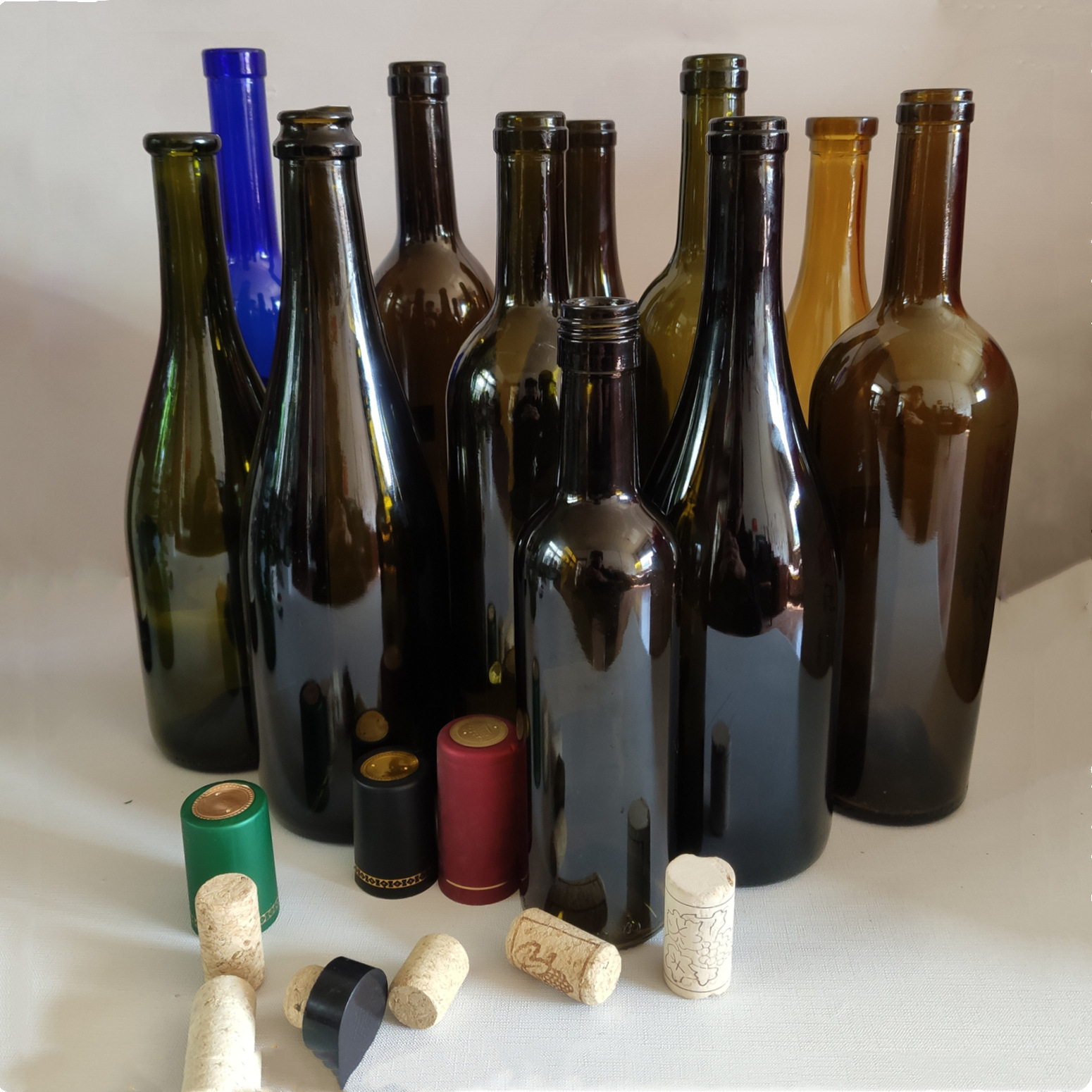 750毫升重款勃垦第红酒瓶 茶色玻璃瓶 高档葡萄酒瓶 出口红酒瓶