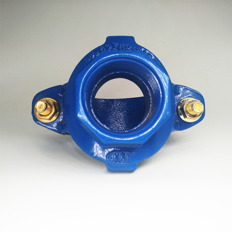 卡耐夫 涂塑机械三通 内外涂环氧树脂 给水专用 蓝色机三 饮用水