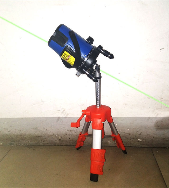 红外线水平仪三脚架伸缩支撑杆激光支架万向加厚铝合金升降伸缩杆