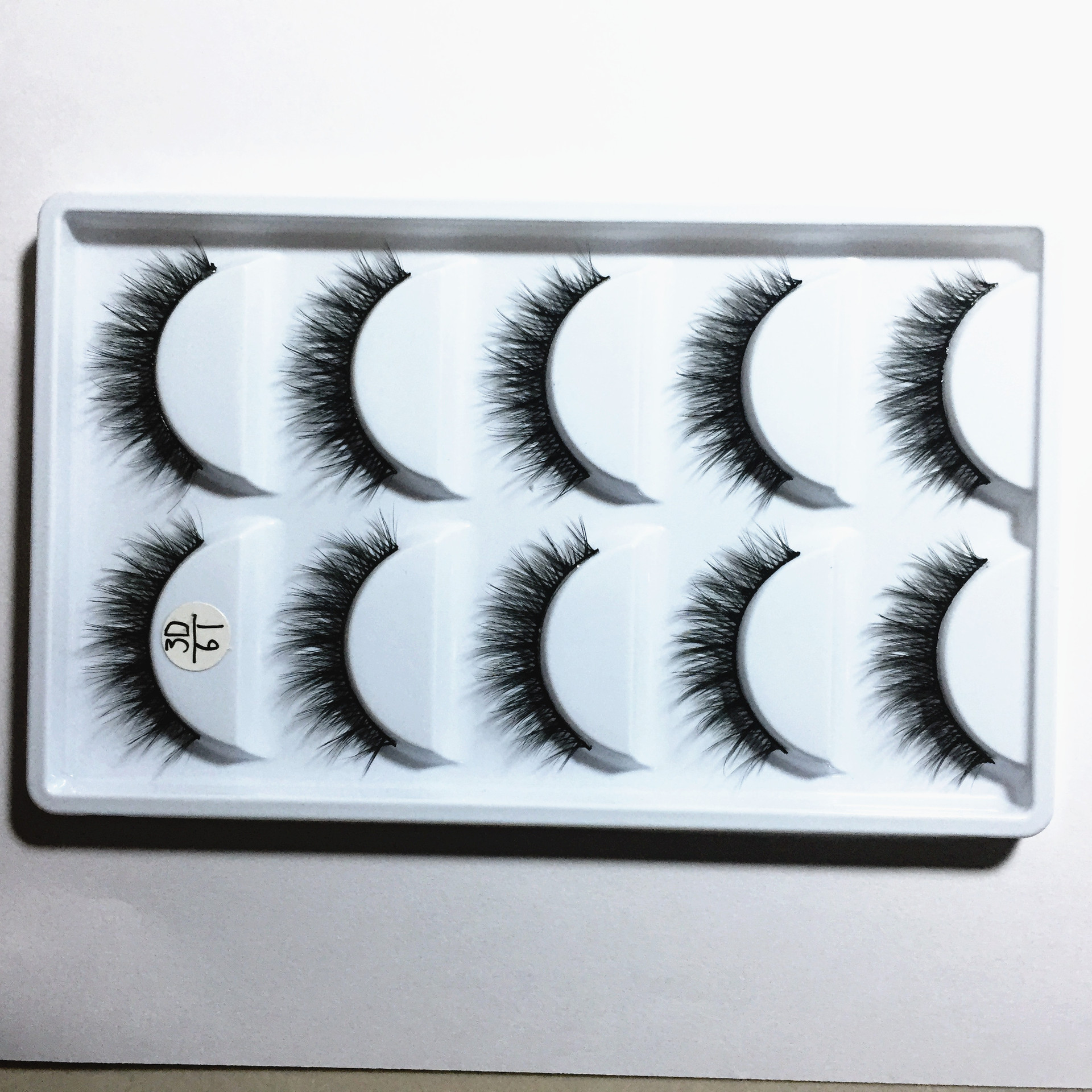 2019新款3d61五对装假睫毛自然时尚柔软舒适易佩戴眼睫毛手工制作
