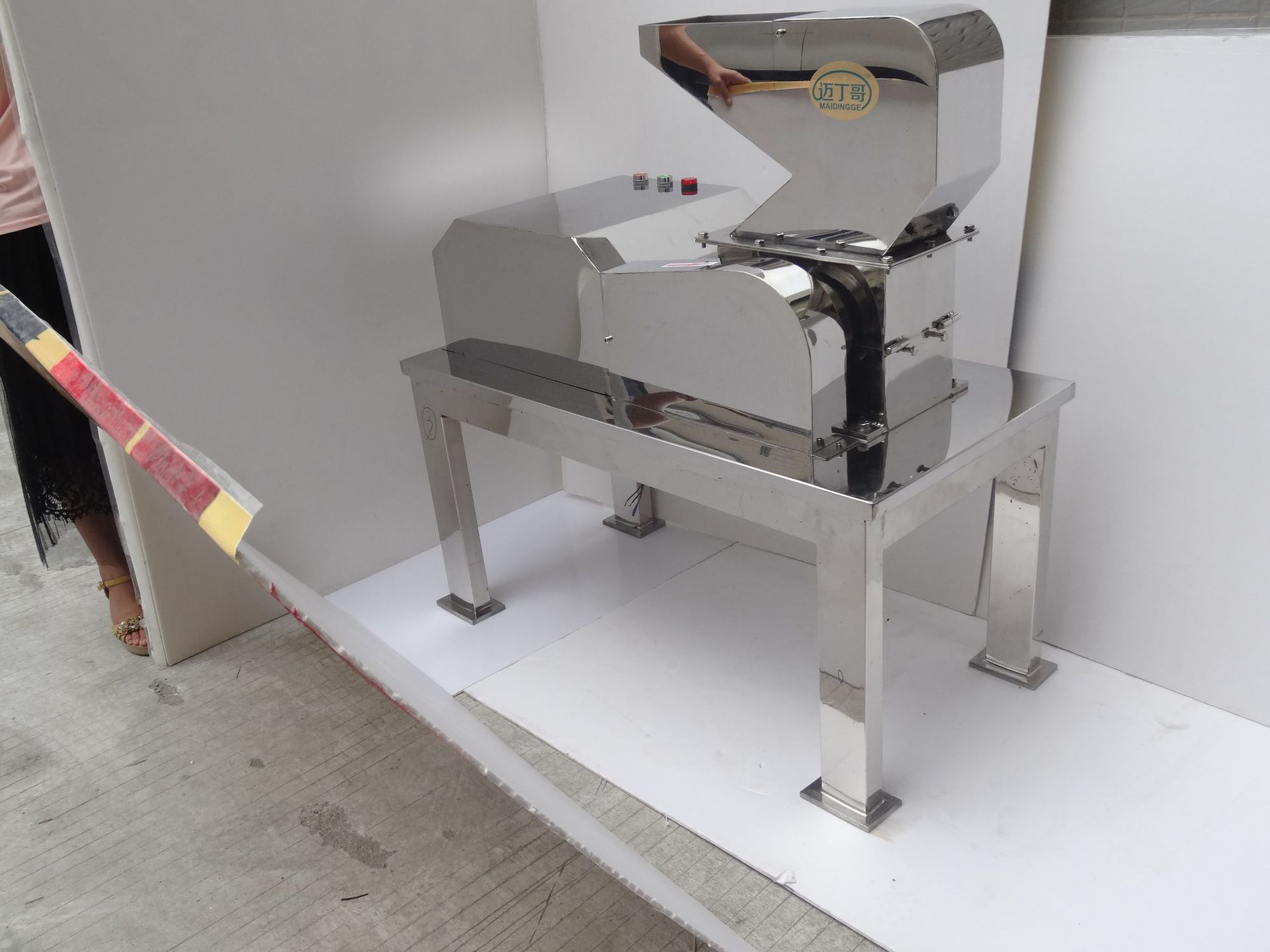 迈丁哥304不锈钢水蜜桃破碎机南瓜破碎机黄瓜破碎机水果破碎机