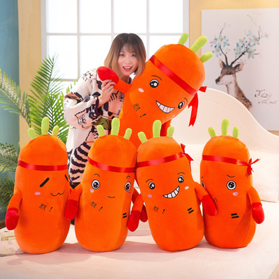 厂家批发创意搞怪萝卜抱枕 懒人抱枕大号 床上玩偶抱枕超大号