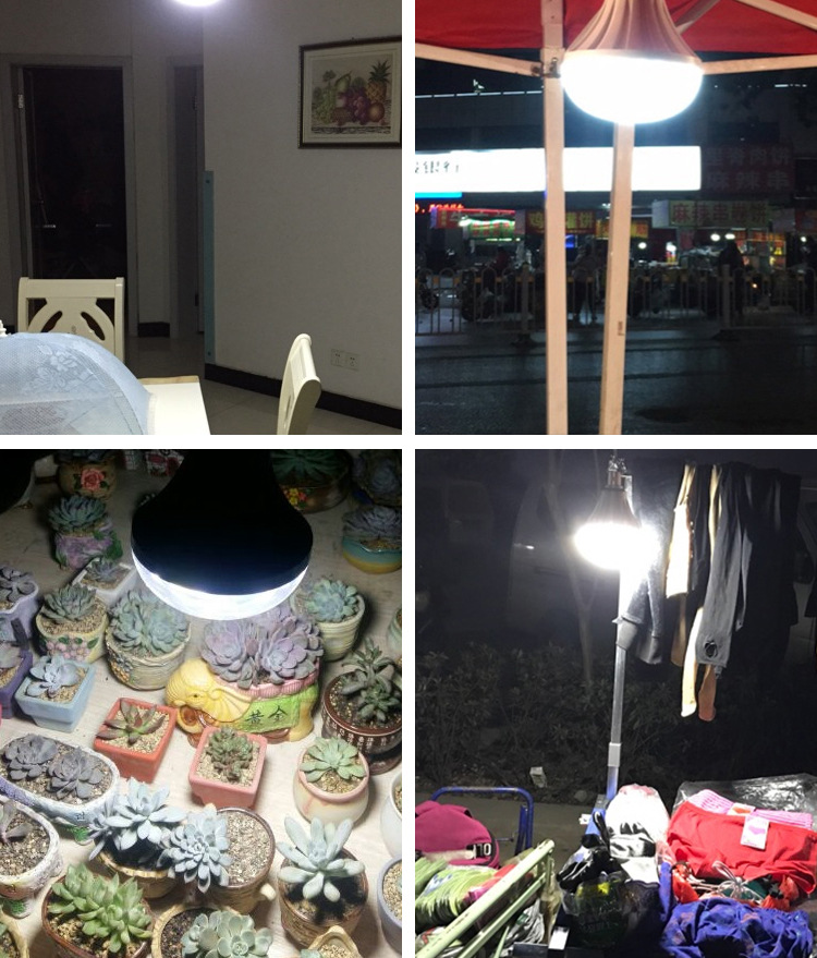 泰中星停电应急灯夜市摆摊地摊照明灯led充电灯泡户外野营露营灯