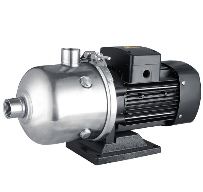 chl卧式家用增压chl12-20/30/40/50不锈钢轻型卧式多级离心泵