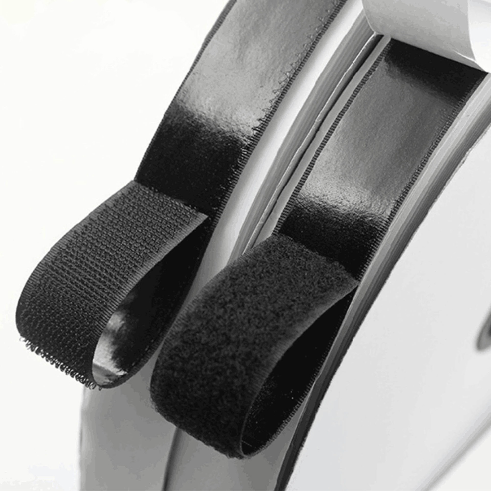 现货工厂直销耐热高粘背胶魔术贴尼龙混纺涤纶纱窗粘扣带批发定做