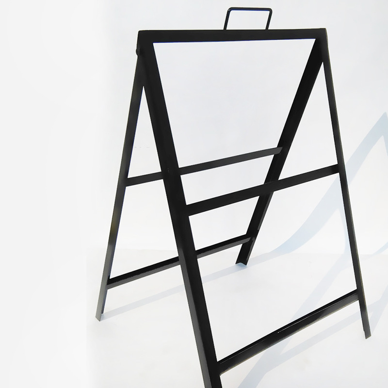 厂家批发 竖款广告架 户外可折叠广告架 双面展示a型广告架