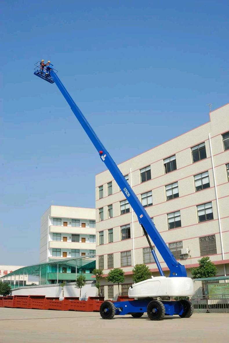 移动式柴油直臂升降机 38米液压升降平台 现货曲臂式高空作业车