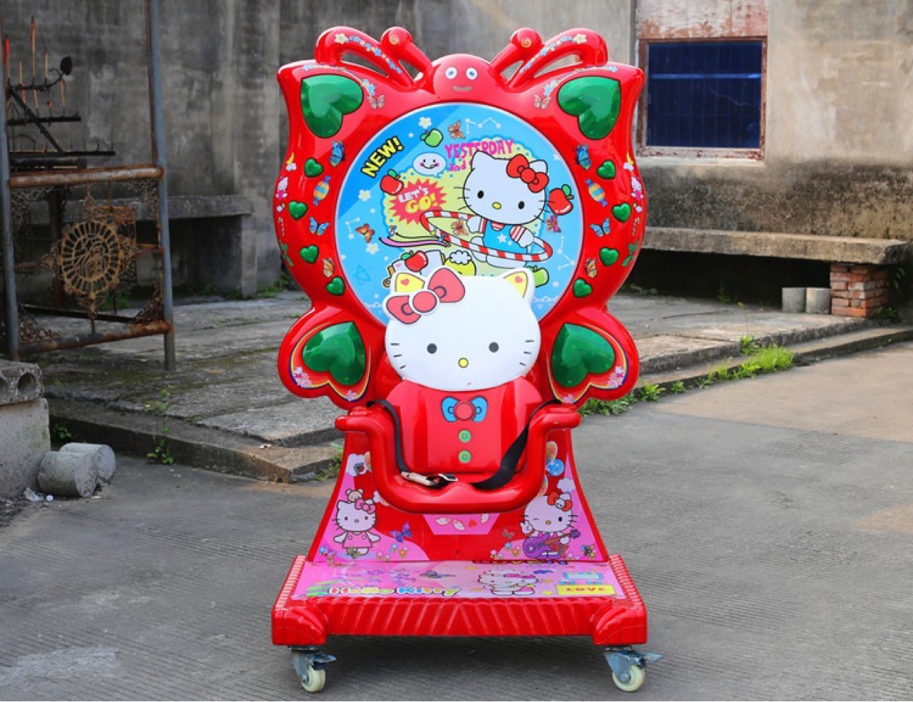 超市门口儿童电动投币摩天轮摇摇车kt摩天轮摇摆机商用扫码摇摇机