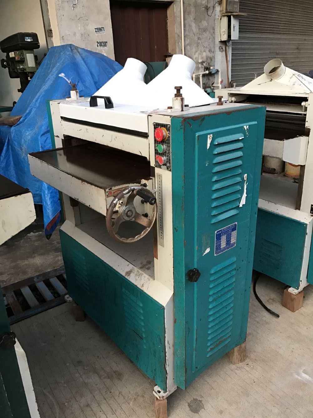 二手刨床/二手300mm双面压刨/二手双面刨/大量回收二手木工机械-报价