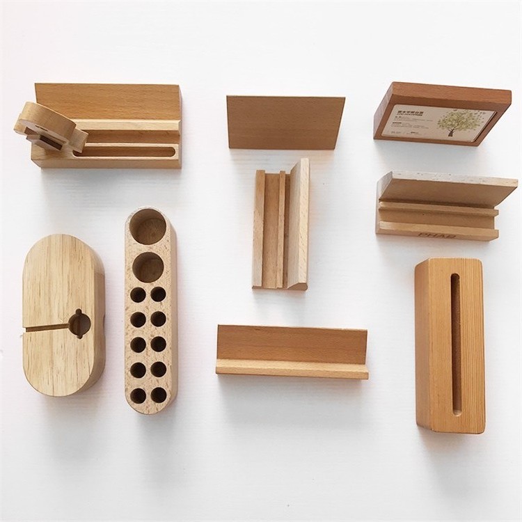 实木木制品插孔摆件 半手工家具多孔木质实木插口 多种规格可定制
