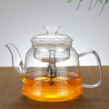 梵师蒸茶壶加厚耐高温玻璃茶壶煮茶器电陶炉烧水壶黑茶蒸汽煮茶壶