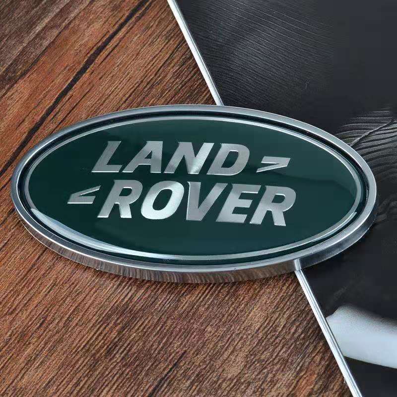 适用路虎车标揽胜车贴光中网标志车贴发现神行车尾标改装尾门标