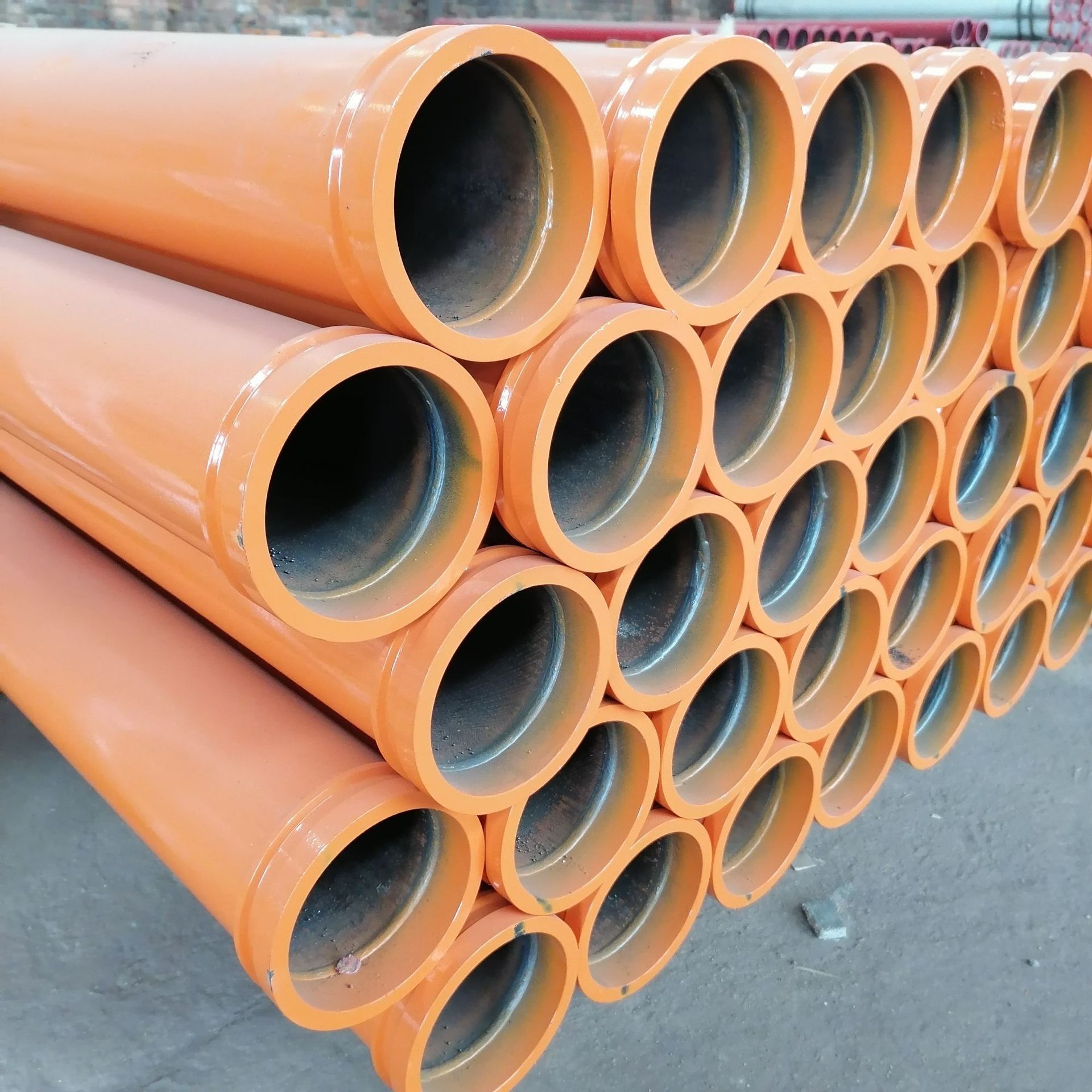 生产 泵车全套泵管 淬火烤漆双层泵管 砼泵泵管 变径管弯头截止阀-阿