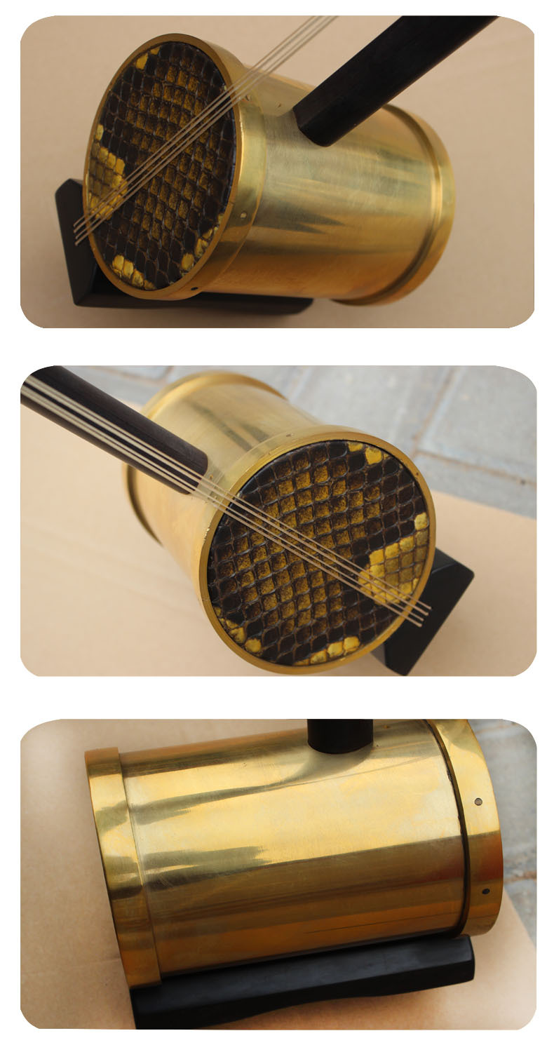 00 产品类别 四胡 货号 0356 品牌 乐魂 材质 黑檀 规格 高音铜筒四胡