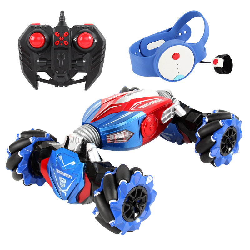变形金刚手势感应遥控车四驱越野汽车攀爬高速漂移车玩具儿童b032