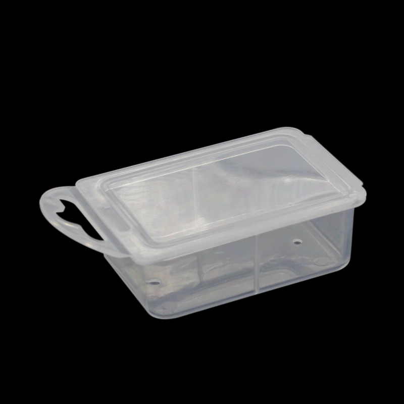 路亚包装盒abs透明塑料饵盒包装盒大单格盒 垂钓用品配件盒饰品盒
