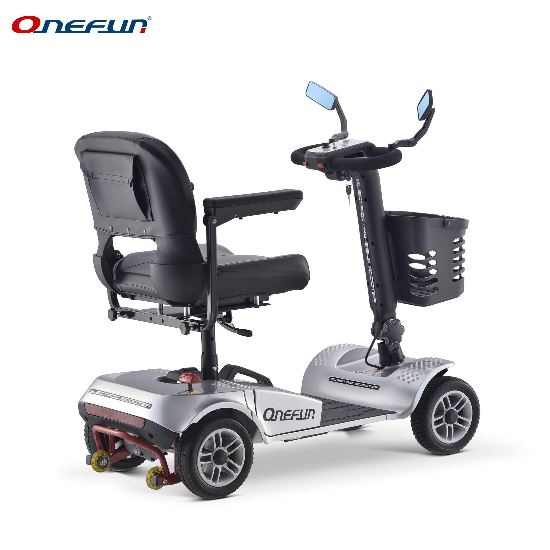 欧品老人代步车残疾人电瓶车老年人轮椅折叠四轮电动代步车电动车