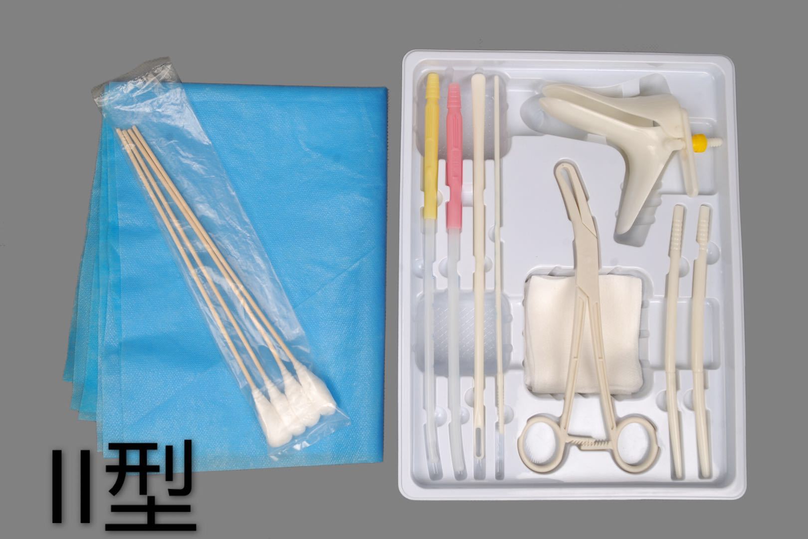 使用宫腔组织吸引管,子宫刮匙等器械进行负压吸引,刮宫手术