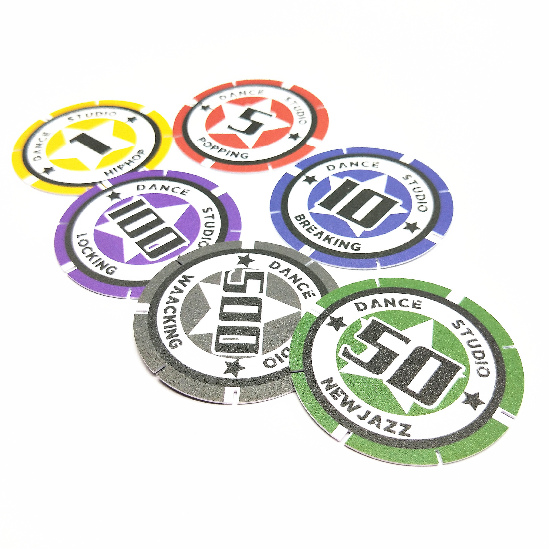 定制pvc圆形积分卡片 小学生阅读币环保塑料奖励卡幼儿园积分卡厂