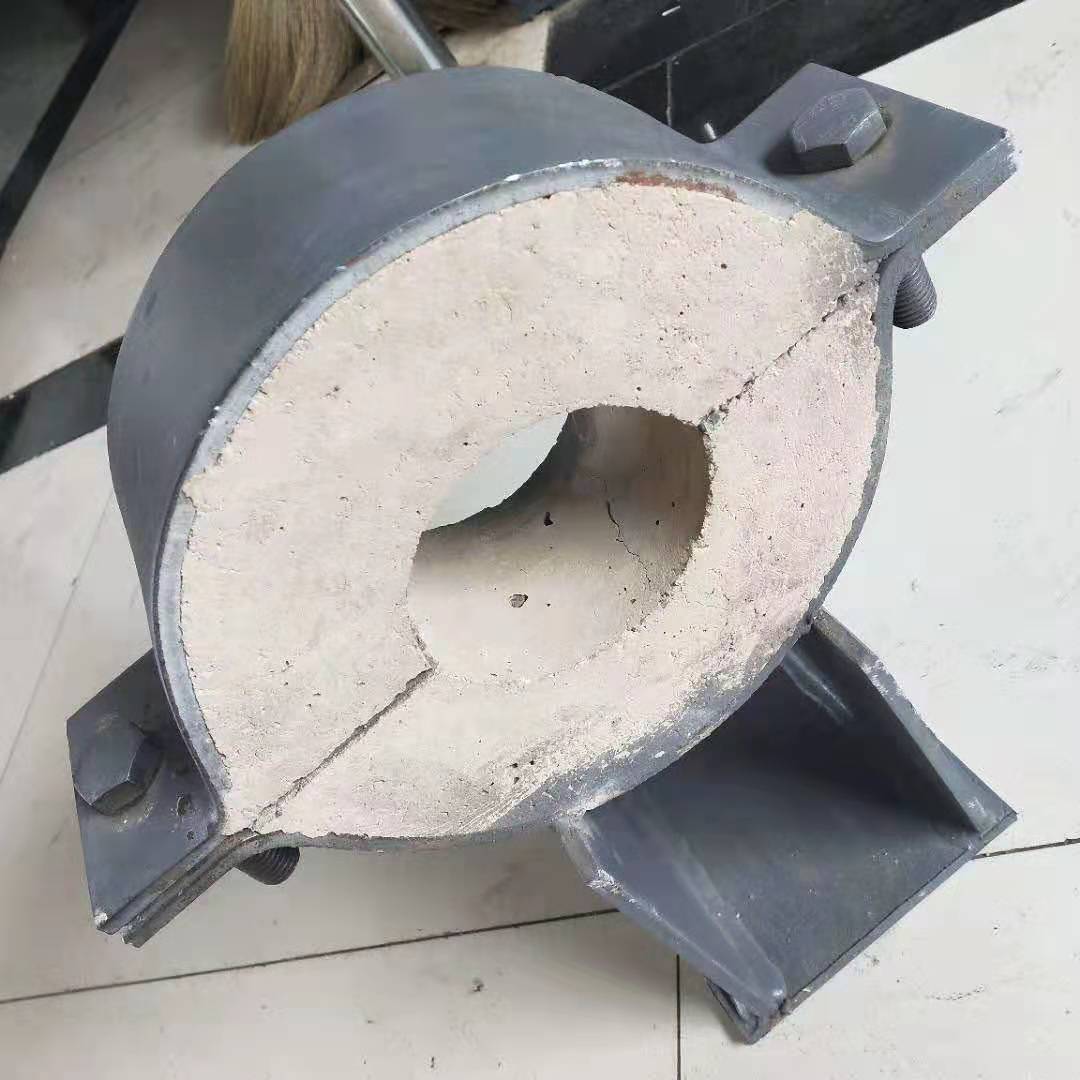 供应蛭石管道支吊架管托t型固定隔热管托支架 支座式保冷管紧固件