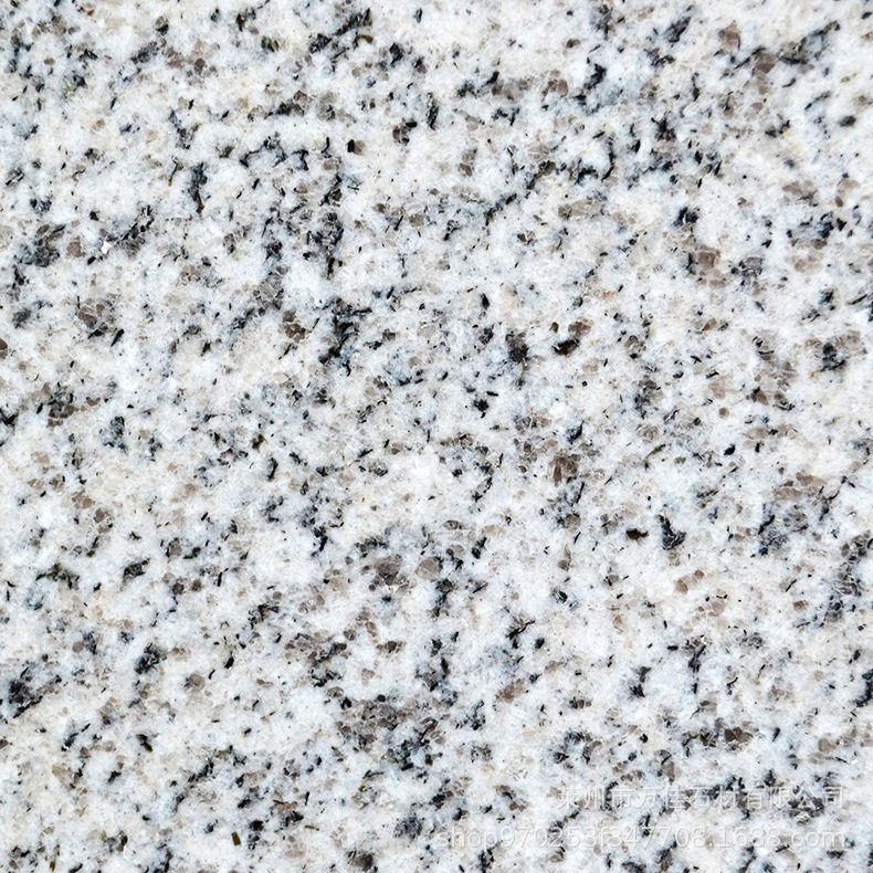 厂家供应大连白麻花岗岩 白麻光面 外墙干挂白麻石材价格优惠