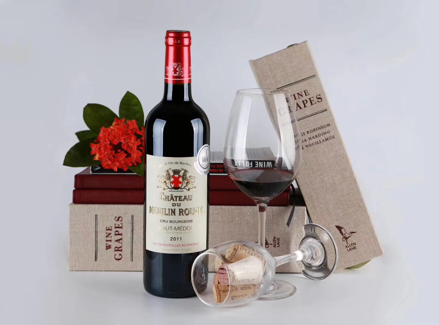 法国红磨坊chateaudumoulinrouge中级庄葡萄酒