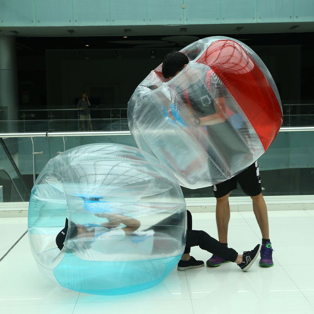 厂家销售儿童充气碰碰球,充气碰撞球,充气碰碰玩具球,吹气撞撞球