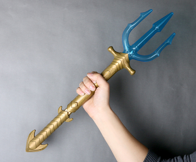 发声发光全长60cm海王叉