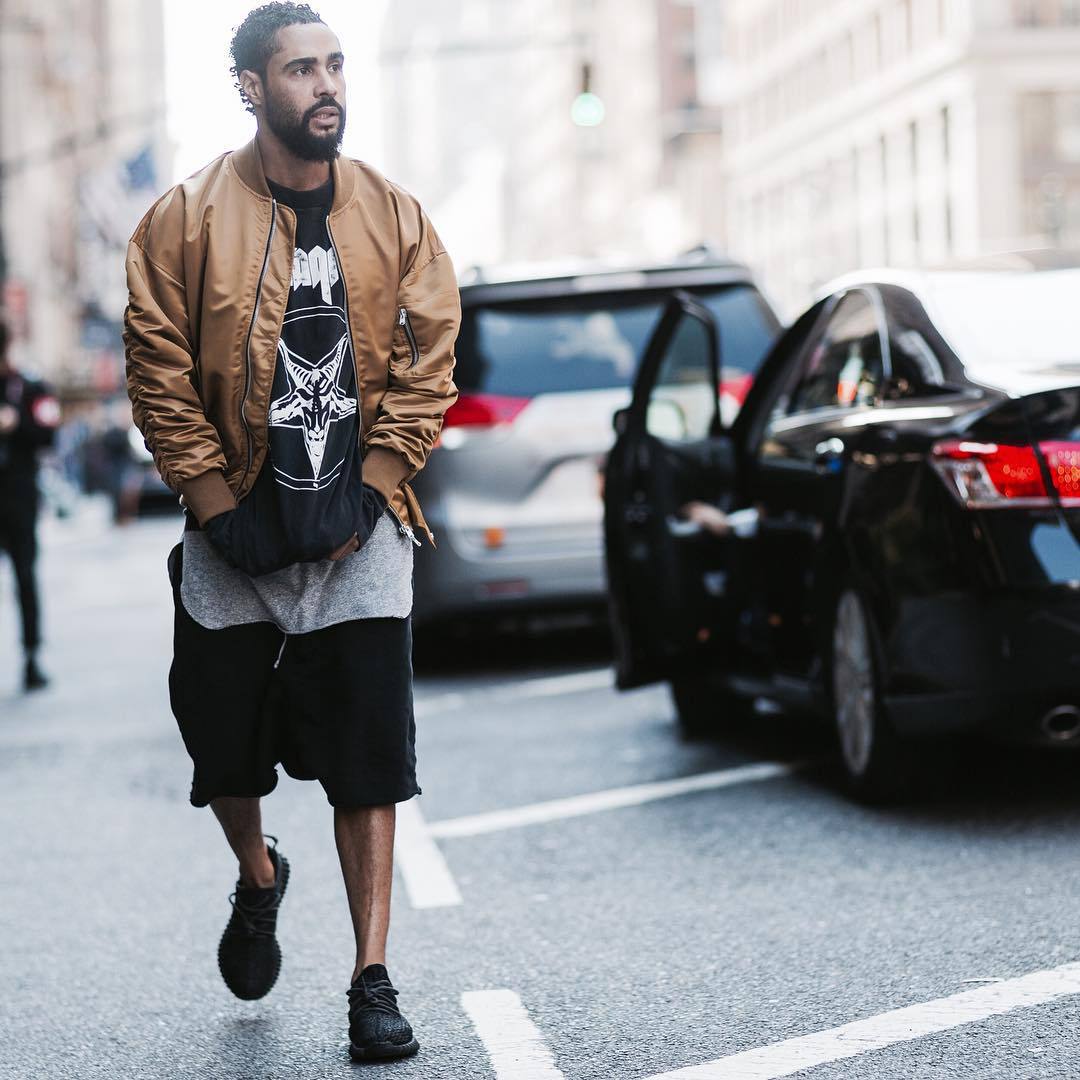 2019新款欧美高街贾斯汀比伯同款ro拉链口袋宽松毛边胯裆五分短裤